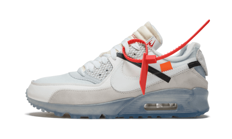 Overkicks - Nike Air Max 90 Off-White Sail (AA7293-100) - vista lateral