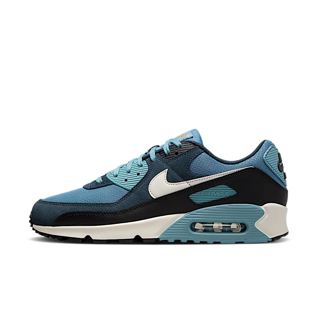 Overkicks - Nike Air Max 90 PRM Armory Navy (FZ9895-400) - vista lateral