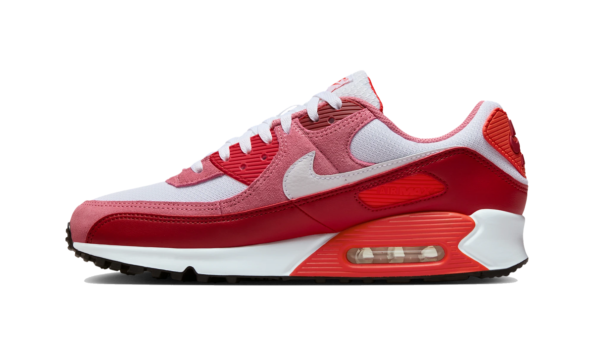 Overkicks - Nike Air Max 90 Peony Light Crimson (DM0029-600) - vista lateral