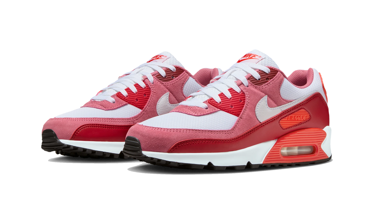 Overkicks - Nike Air Max 90 Peony Light Crimson (DM0029-600) - vista trasera