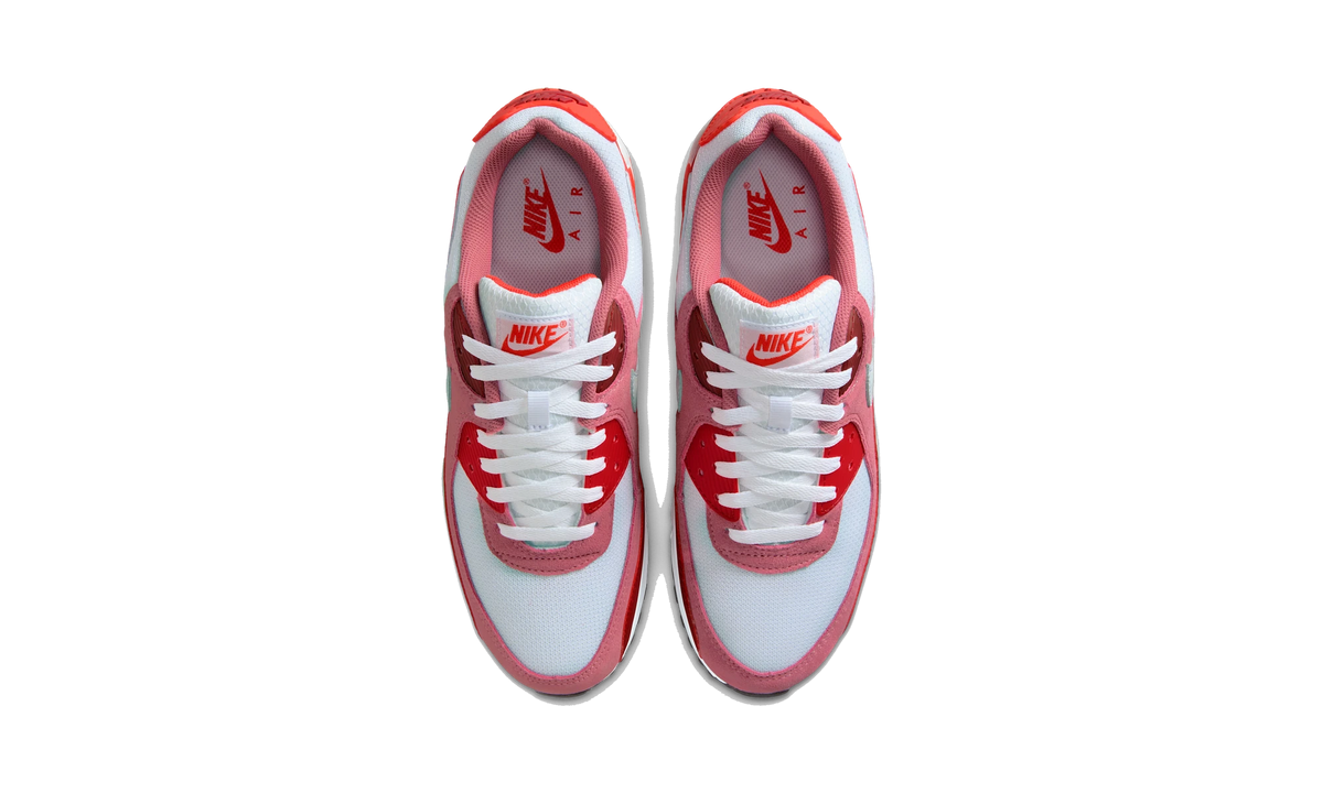 Overkicks - Nike Air Max 90 Peony Light Crimson (DM0029-600) - vista superior