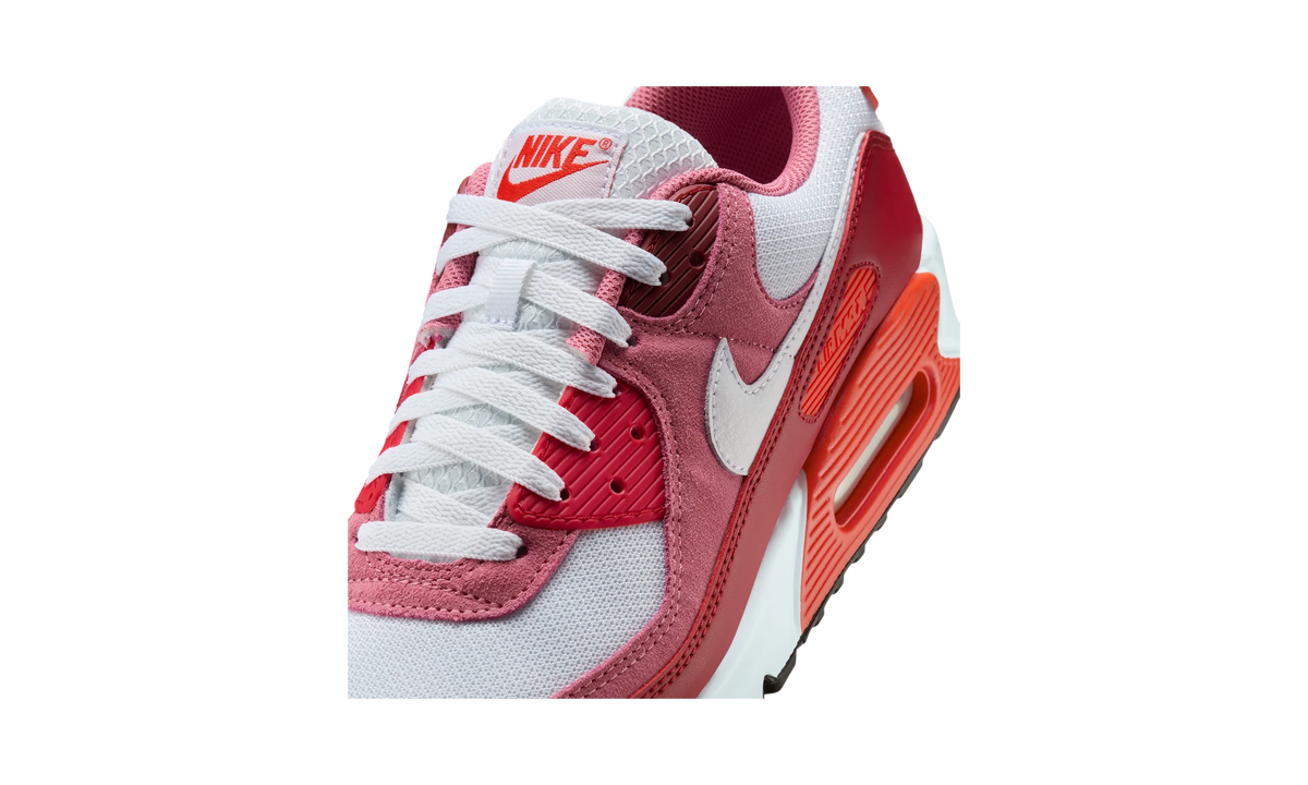 Overkicks - Nike Air Max 90 Peony Light Crimson (DM0029-600) - detalle lateral interior