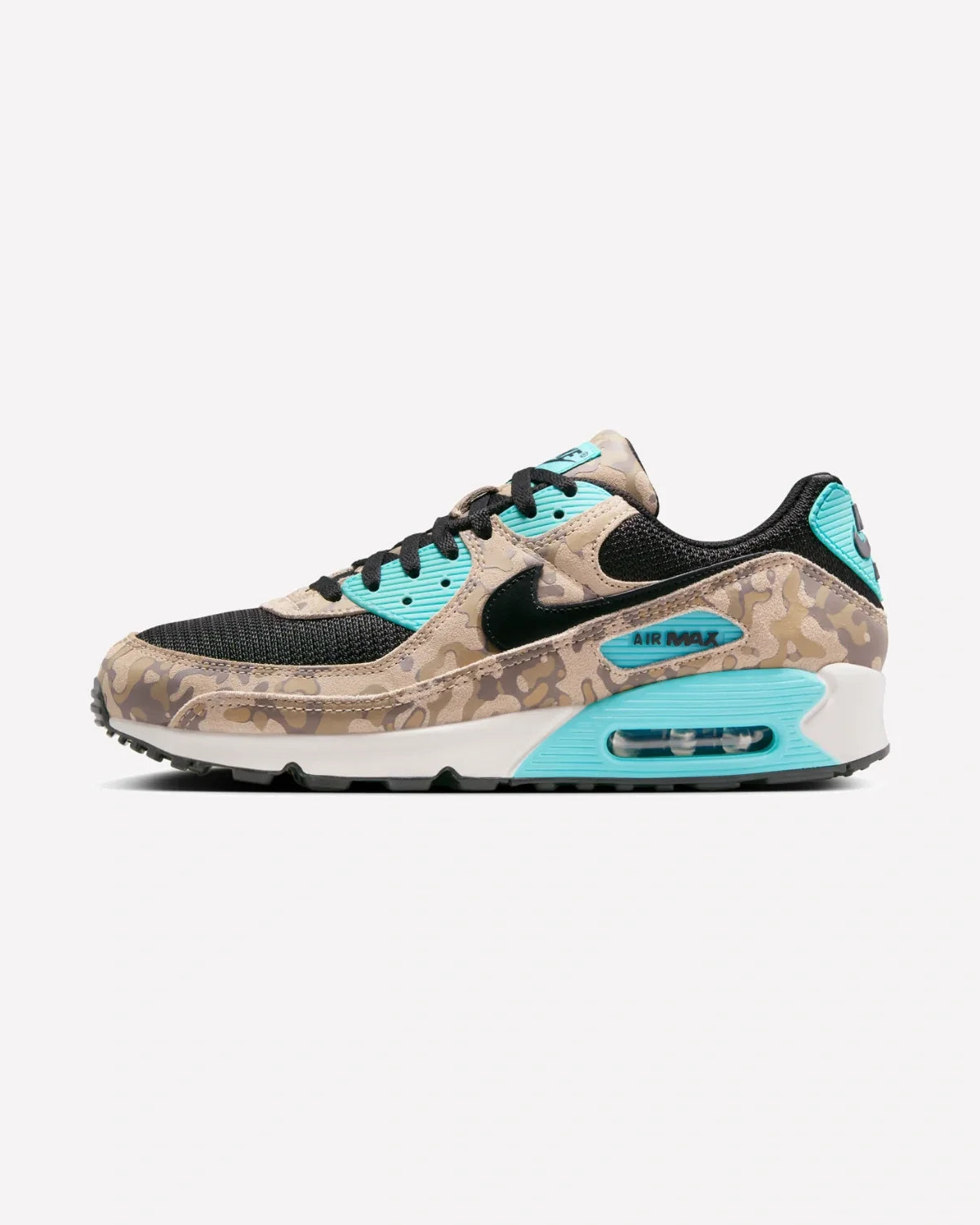 Overkicks - Nike Air Max 90 Premium Aurora Green Camo (IF1721-100) - vista lateral