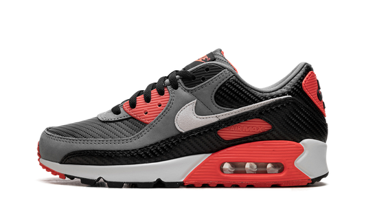 Overkicks - Nike Air Max 90 Premium Carbon Fiber Infrared (HM9432-001) - vista lateral