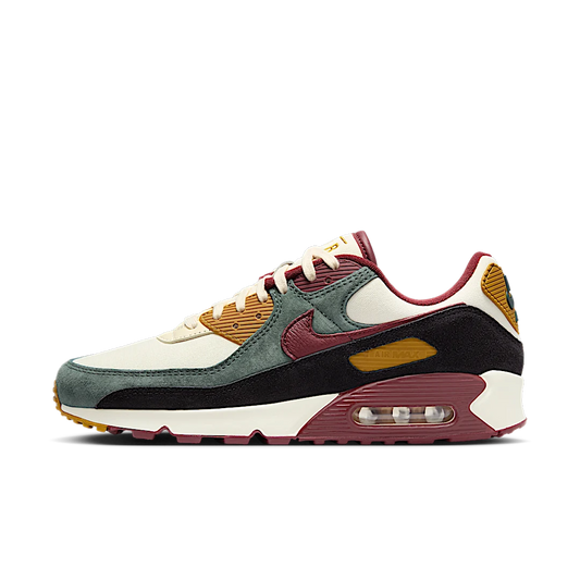Overkicks - Nike Air Max 90 Premium Coconut Milk Vintage Green (HQ3609-113) - vista lateral
