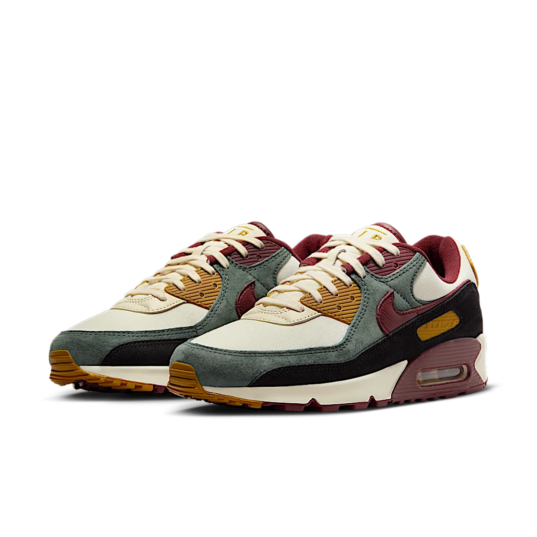 Overkicks - Nike Air Max 90 Premium Coconut Milk Vintage Green (HQ3609-113) - vista trasera