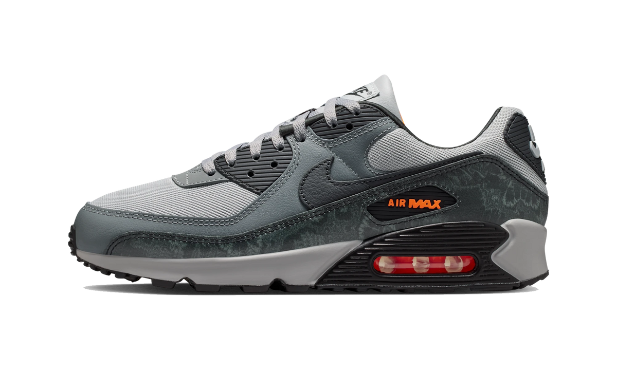 Overkicks - Nike Air Max 90 Premium Hyper Crimson Black (IQ0172-900) - vista lateral
