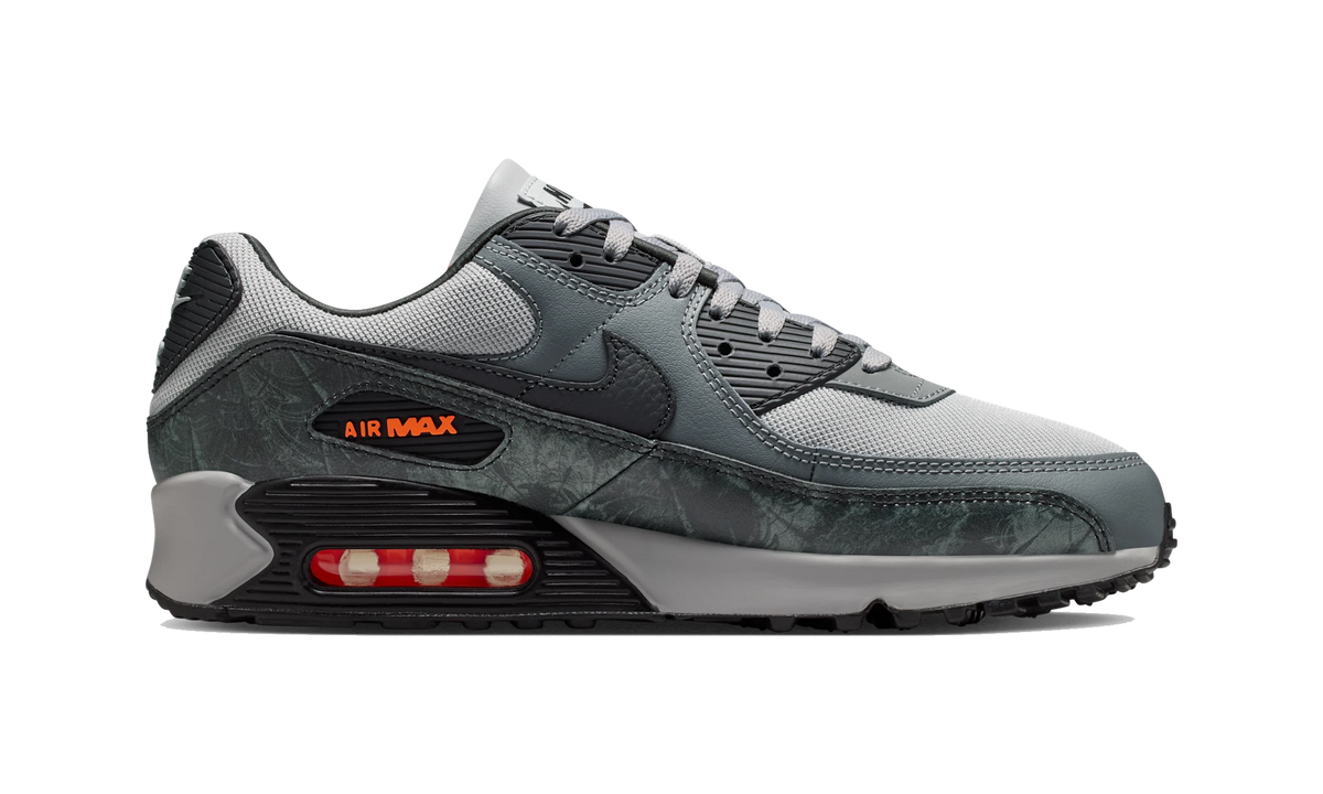 Overkicks - Nike Air Max 90 Premium Hyper Crimson Black (IQ0172-900) - detalle suela