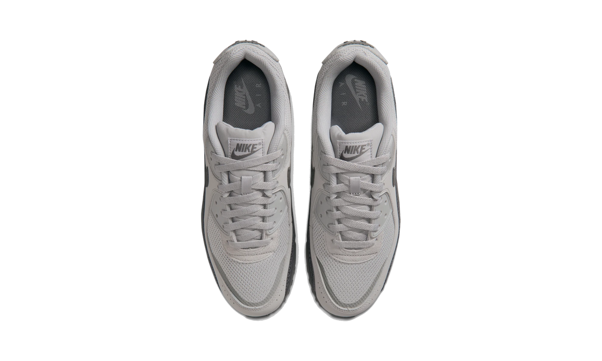 Overkicks - Nike Air Max 90 Premium Light Smoke Grey Volt (IM5759-004) - vista superior
