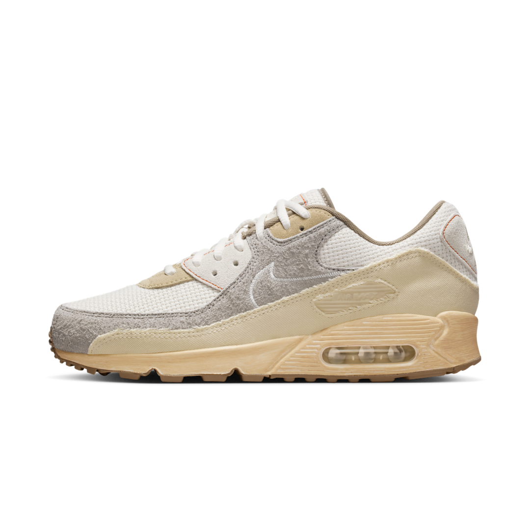 Overkicks - Nike Air Max 90 Premium Pale Ivory (IM6773-104) - vista lateral