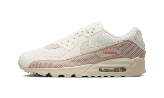 Overkicks - Nike Air Max 90 Premium Phantom/Cream II/Safety Orange/Light Orewood Brown (IM5759-001) - vista lateral