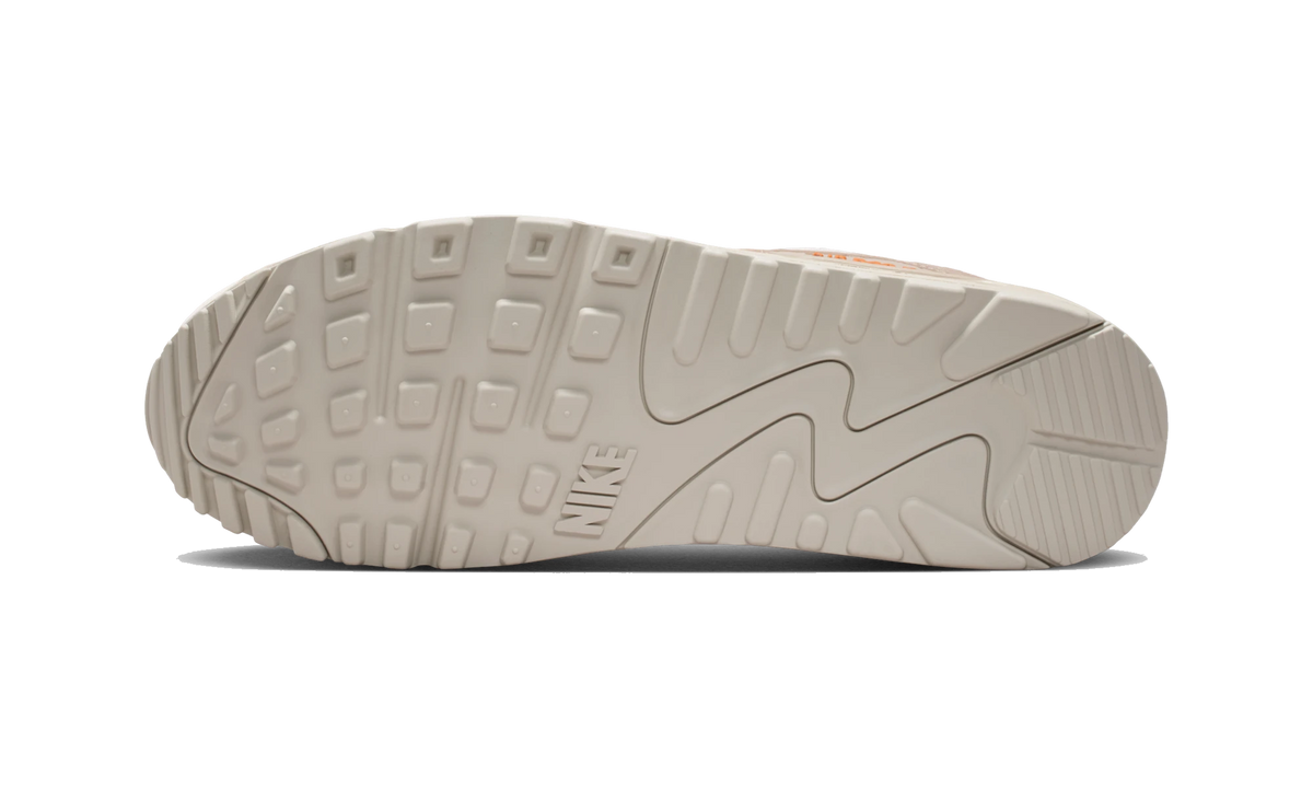 Overkicks - Nike Air Max 90 Premium Phantom/Cream II/Safety Orange/Light Orewood Brown (IM5759-001) - par completo