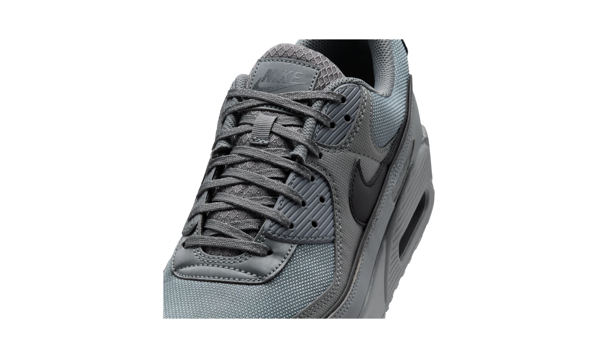 Overkicks - Nike Air Max 90 Premium Smoke Grey Black (HV4517-003) - detalle lateral interior