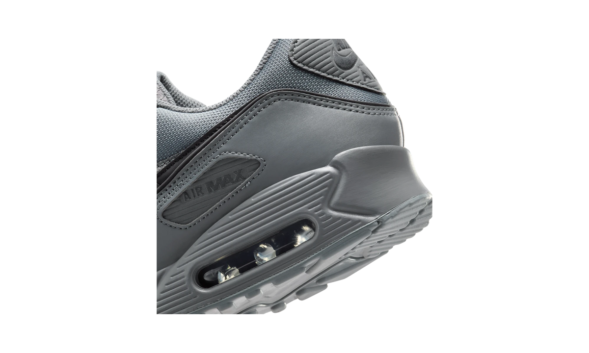 Overkicks - Nike Air Max 90 Premium Smoke Grey Black (HV4517-003) - detalle