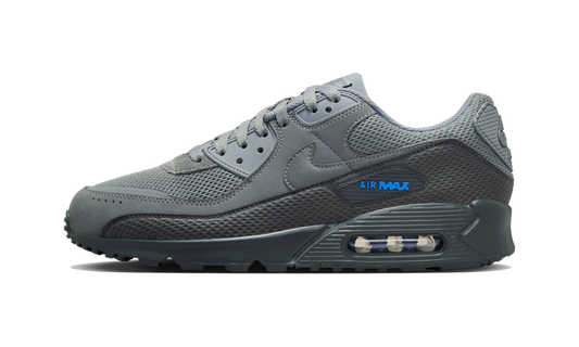 Overkicks - Nike Air Max 90 Premium Smoke Grey Blue Crystal (IM5759-002) - vista lateral
