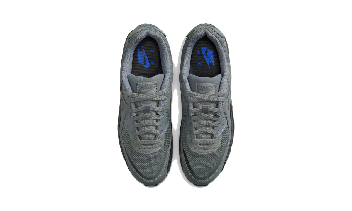Overkicks - Nike Air Max 90 Premium Smoke Grey Blue Crystal (IM5759-002) - vista superior