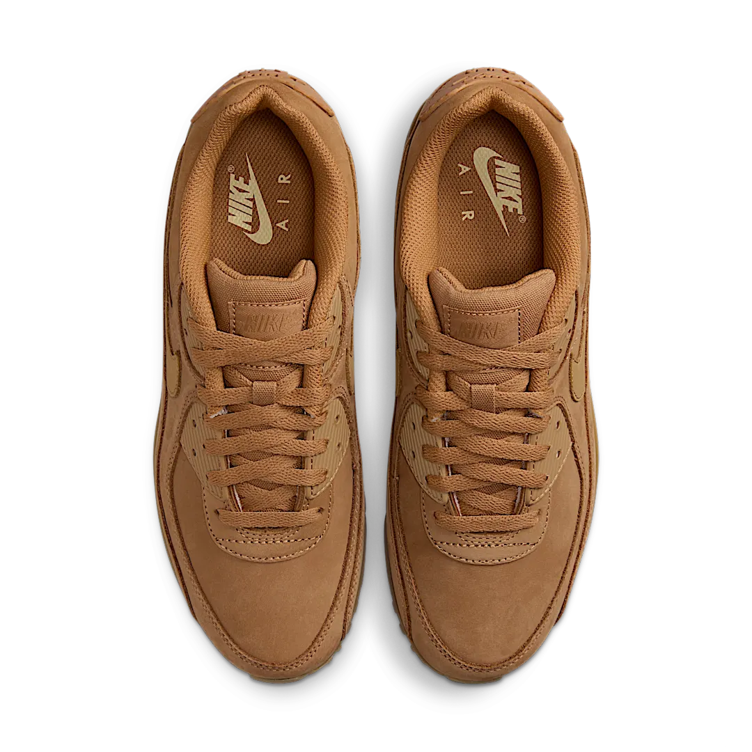 Overkicks - Nike Air Max 90 Premium Wheat (FZ5102-299) - par completo