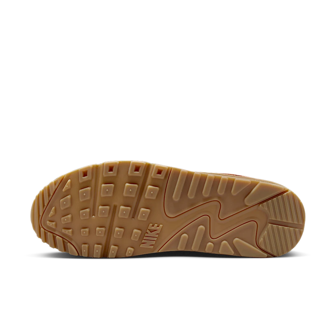 Overkicks - Nike Air Max 90 Premium Wheat (FZ5102-299) - detalle suela