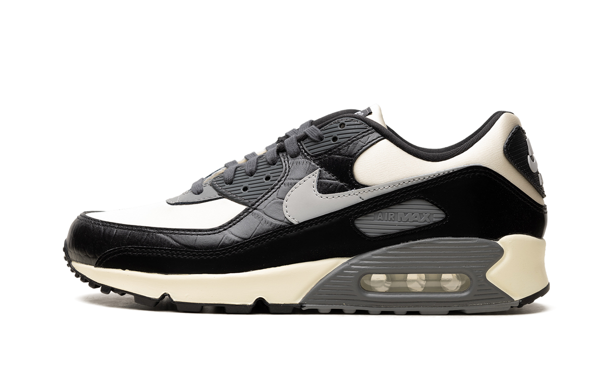 Overkicks - Nike Air Max 90 QS Smoke Grey Crocodile (IO4468-100) - vista trasera