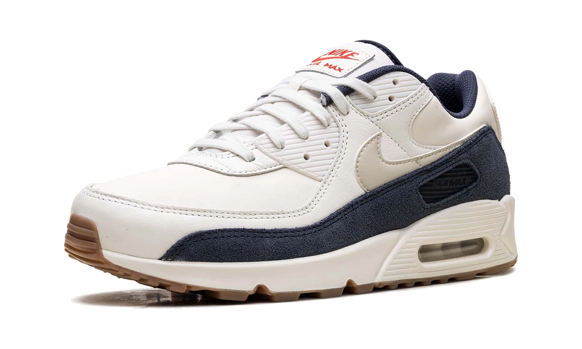 Overkicks - Nike Air Max 90 Rare Air Pale Ivory Thunder Blue (IH4379-110) - detalle suela