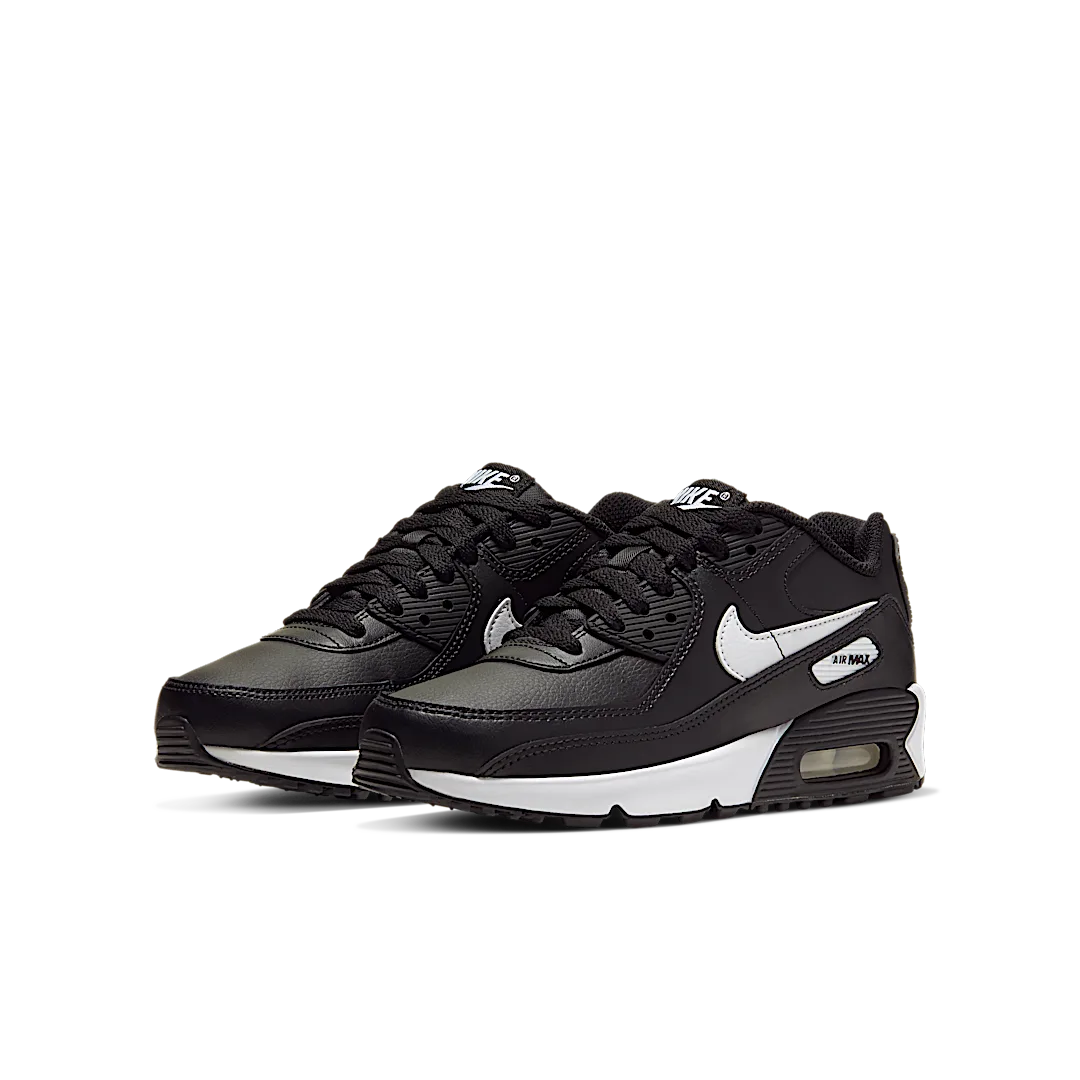 Overkicks - Nike Air Max 90 Recraft Black White (GS) (CD6864-010) - imagen 2