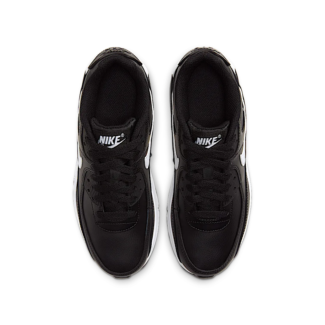 Overkicks - Nike Air Max 90 Recraft Black White (GS) (CD6864-010) - imagen 3