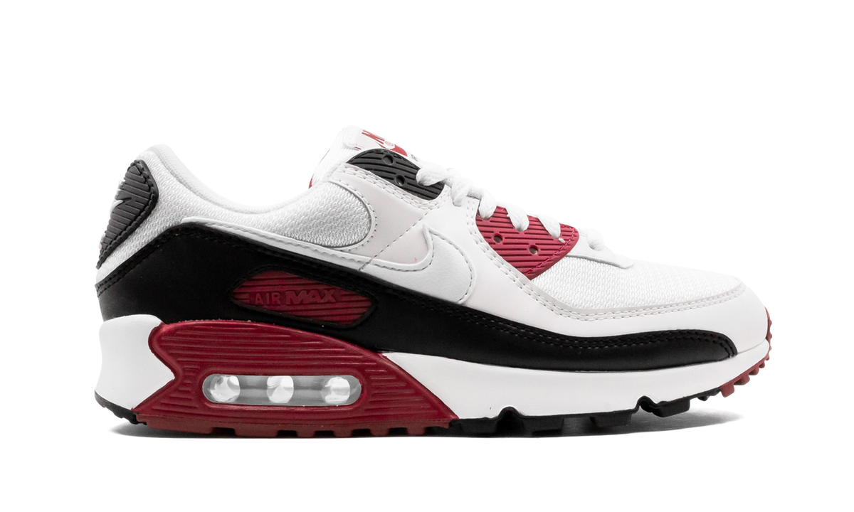 Overkicks - Nike Air Max 90 Recraft New Maroon (CT4352-104) - detalle talón