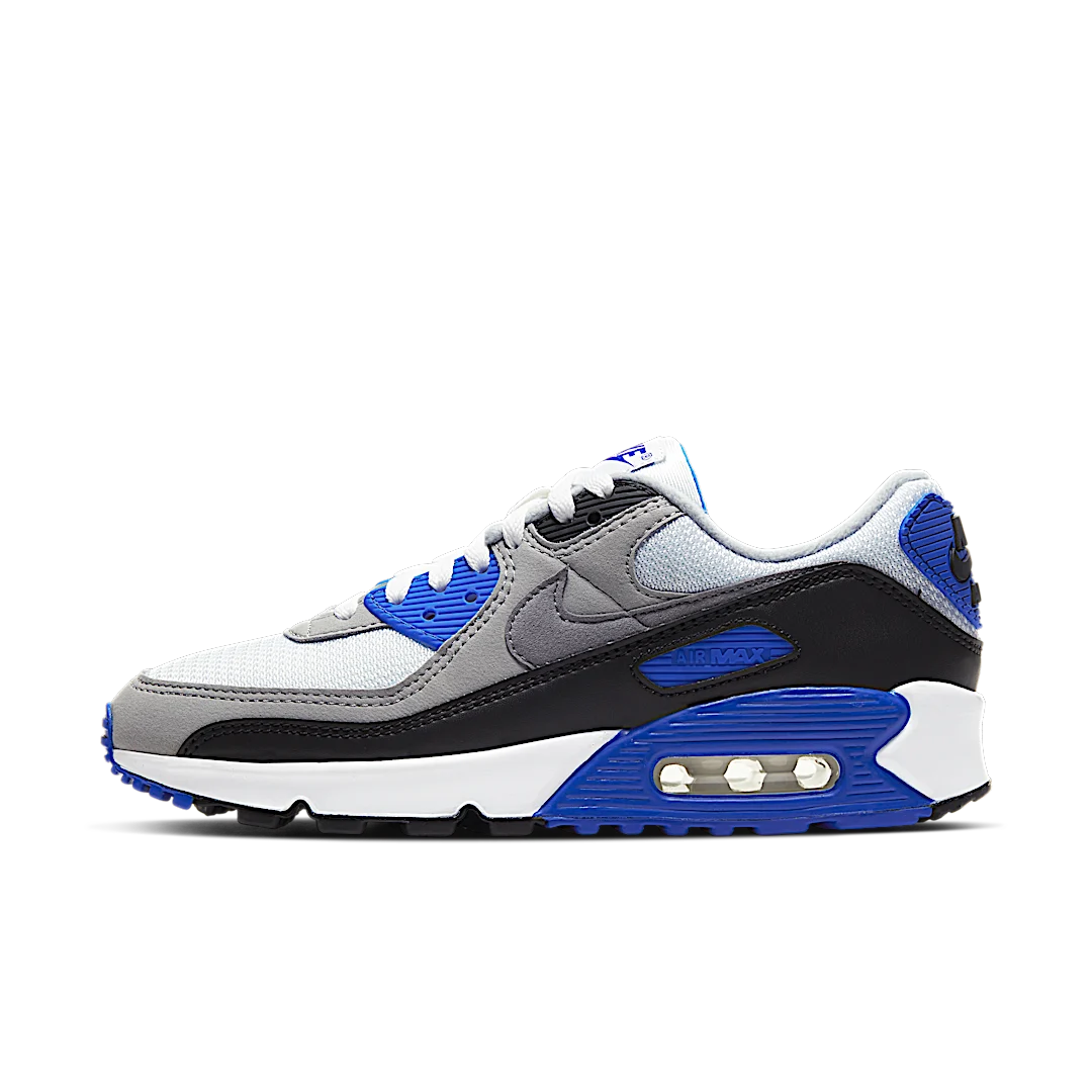 Overkicks - Nike Air Max 90 Recraft Royal (CD0490-100) - vista lateral