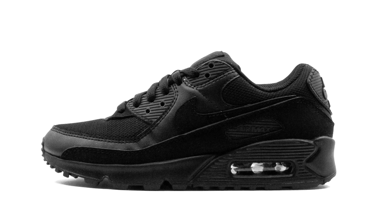 Overkicks - Nike Air Max 90 Recraft Triple Black (CQ2560-002) - vista lateral