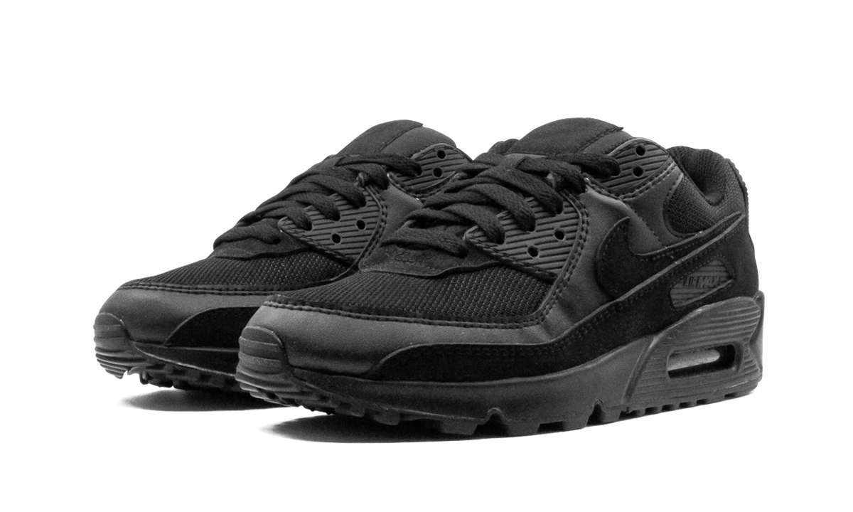 Overkicks - Nike Air Max 90 Recraft Triple Black (CQ2560-002) - vista trasera