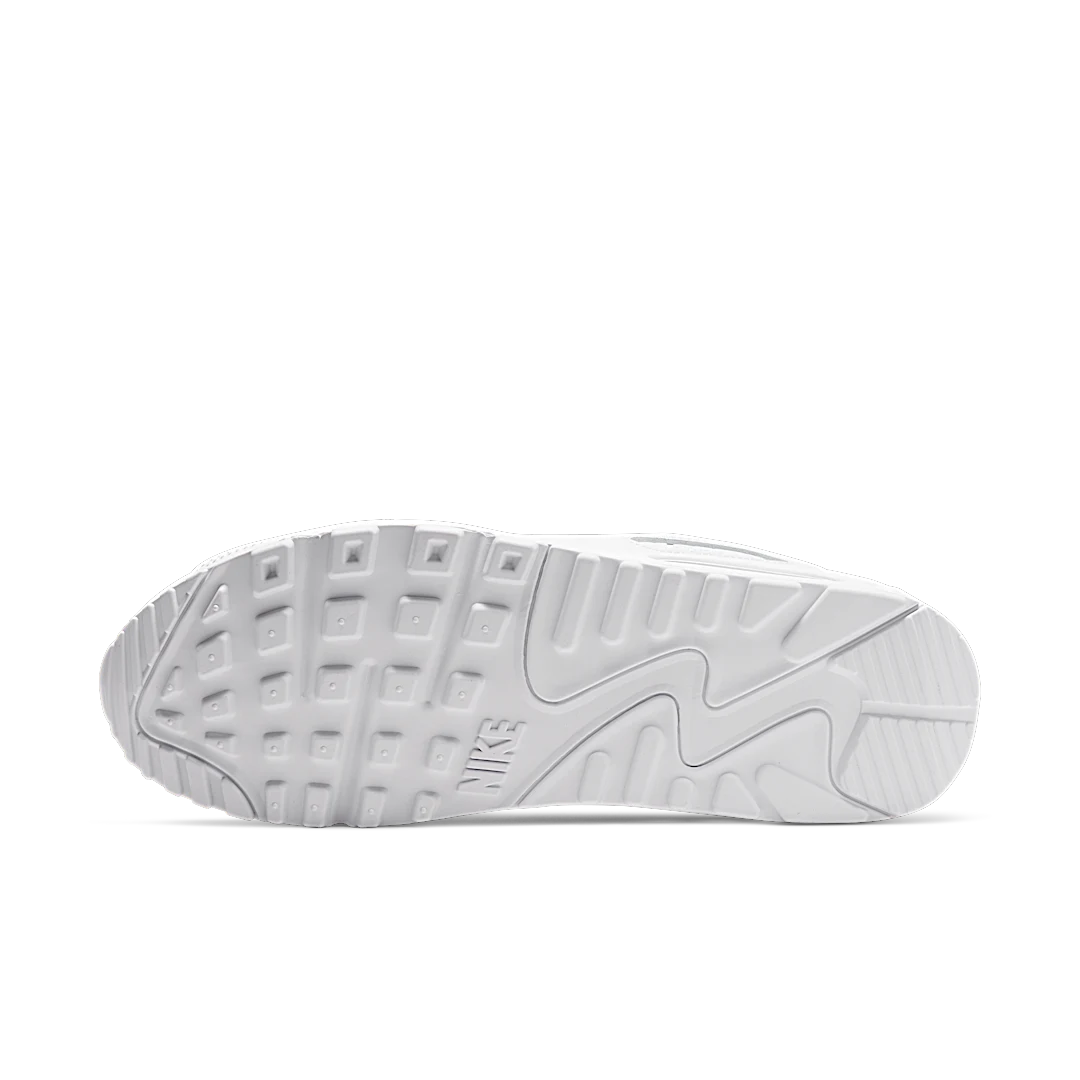 Overkicks - Nike Air Max 90 Recraft Triple White (CN8490-100) - detalle suela
