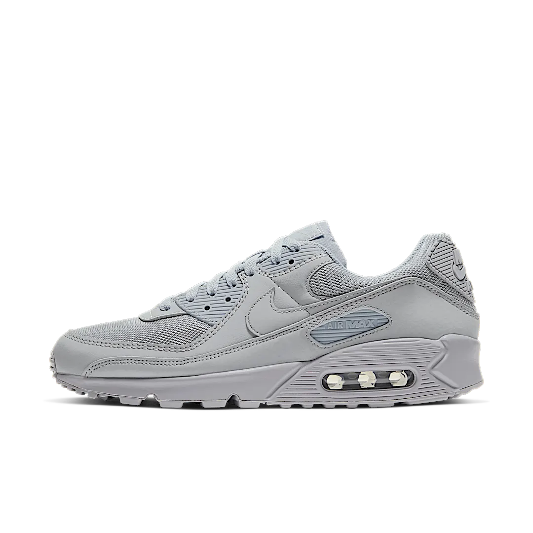 Overkicks - Nike Air Max 90 Recraft Wolf Grey (CN8490-001) - vista lateral
