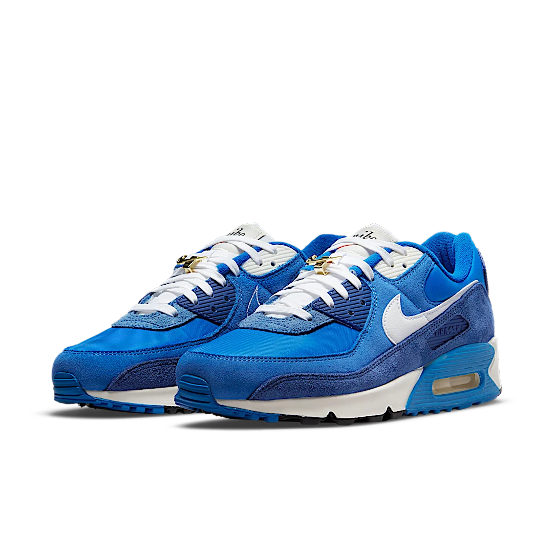 Overkicks - Nike Air Max 90 SE First Use Signal Blue (DB0636-400) - vista trasera