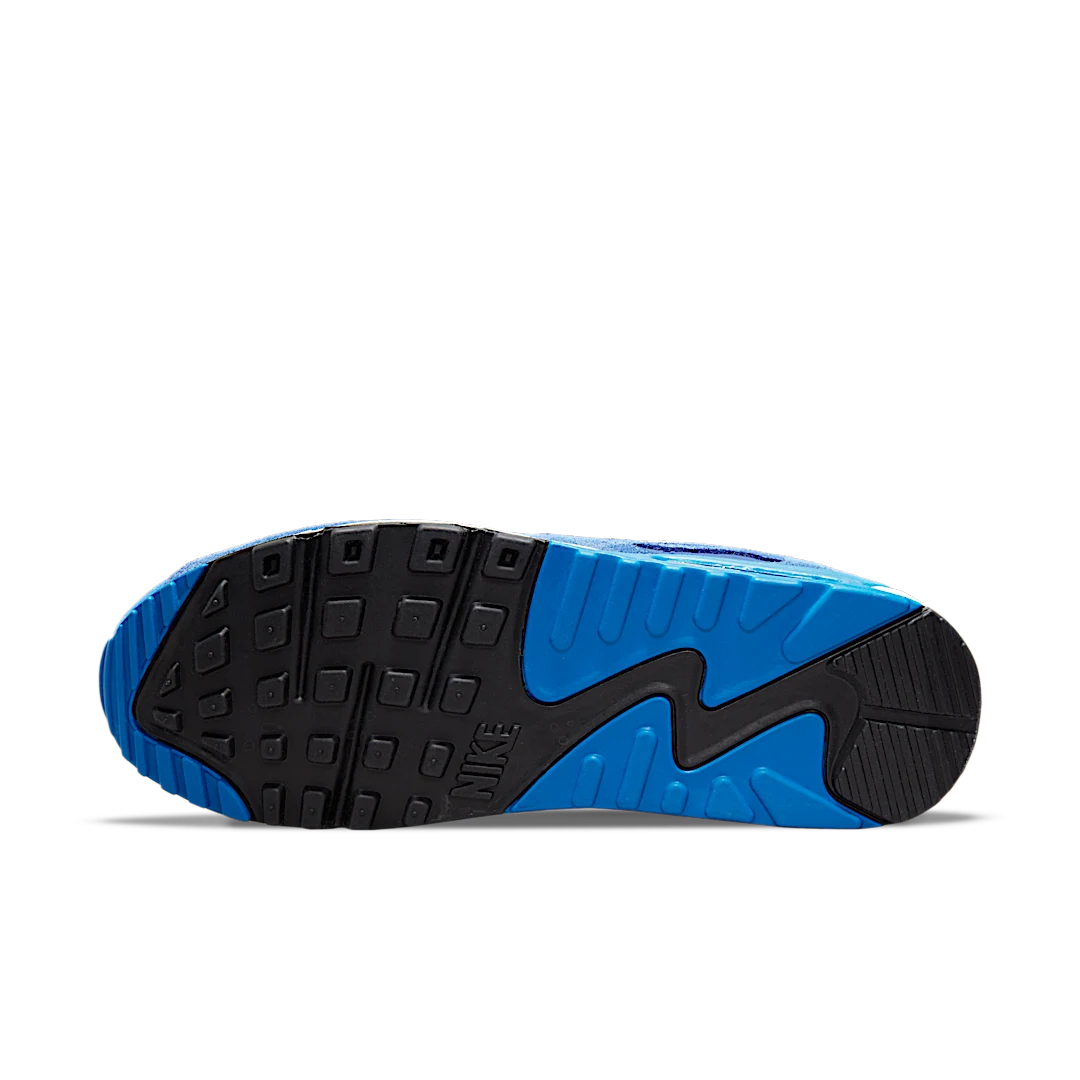 Overkicks - Nike Air Max 90 SE First Use Signal Blue (DB0636-400) - detalle suela