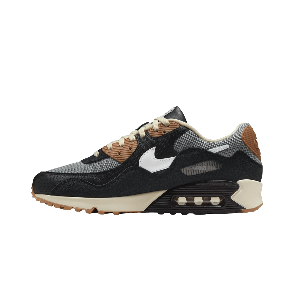Overkicks - Nike Air Max 90 SP Patta Waves Black Particle Grey (IF5605-002) - vista lateral