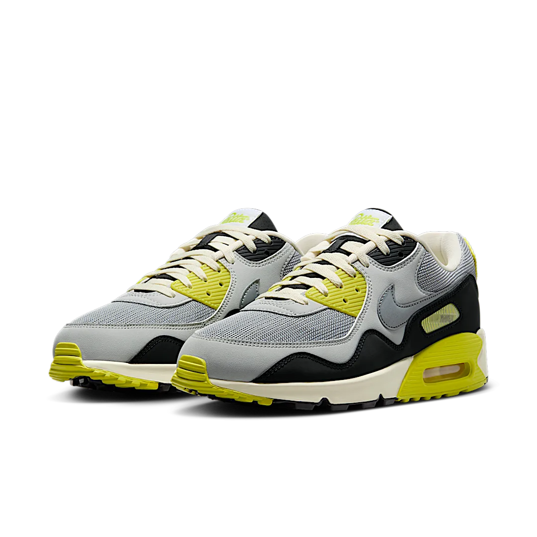 Overkicks - Nike Air Max 90 SP Patta Waves Cyber (HF8814-001) - vista trasera