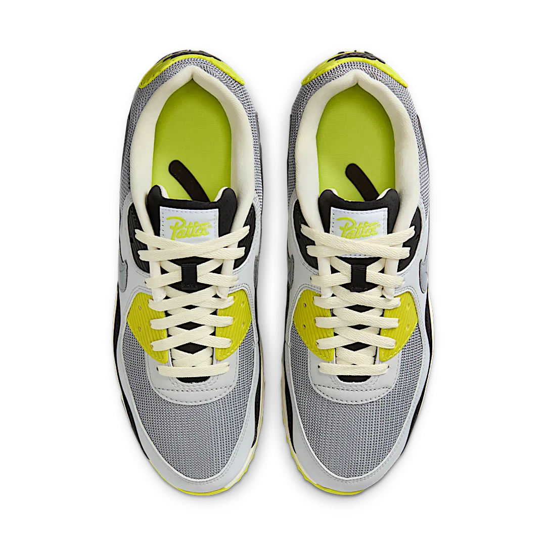Overkicks - Nike Air Max 90 SP Patta Waves Cyber (HF8814-001) - par completo