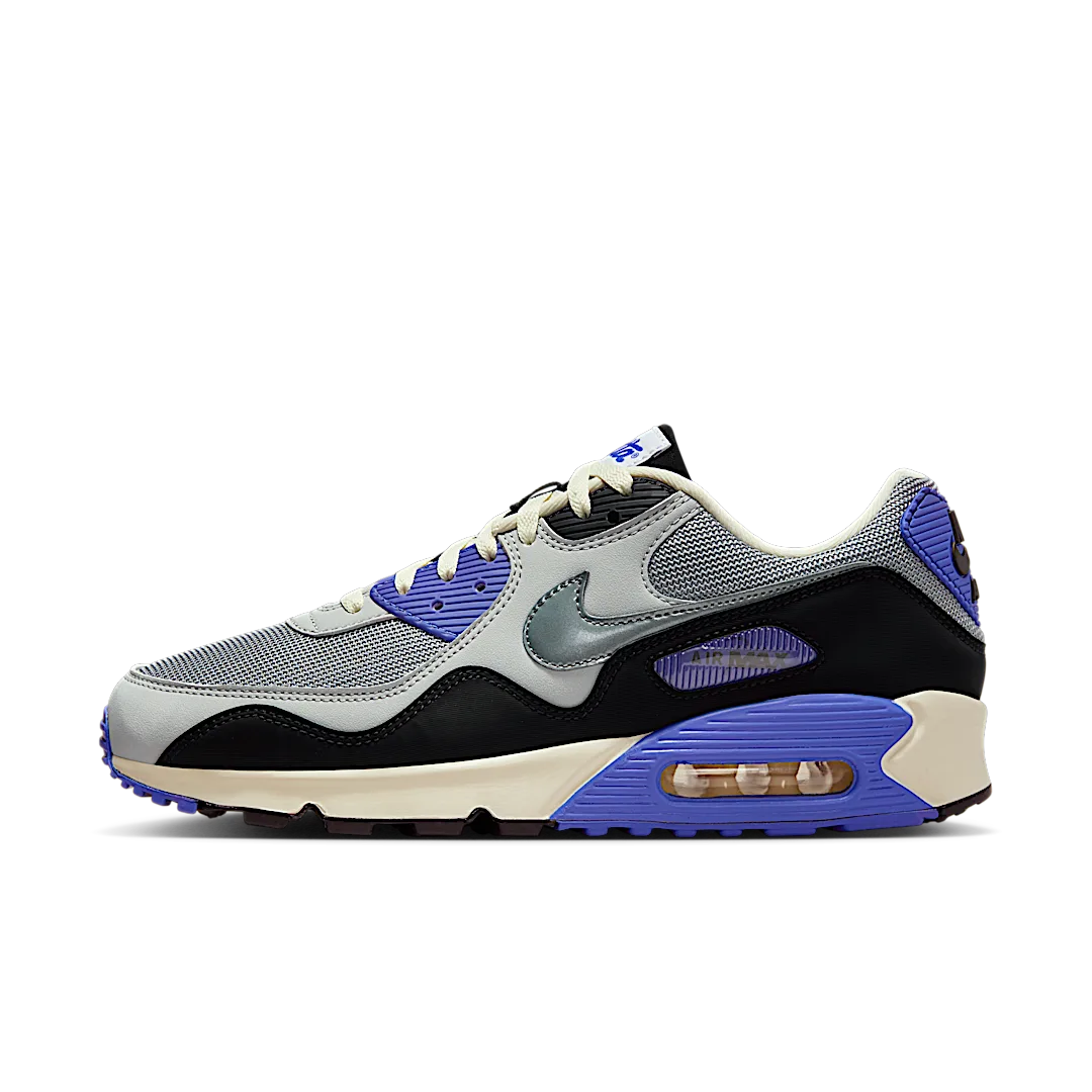 Overkicks - Nike Air Max 90 SP Patta Waves Sapphire (HF8814-002) - vista lateral