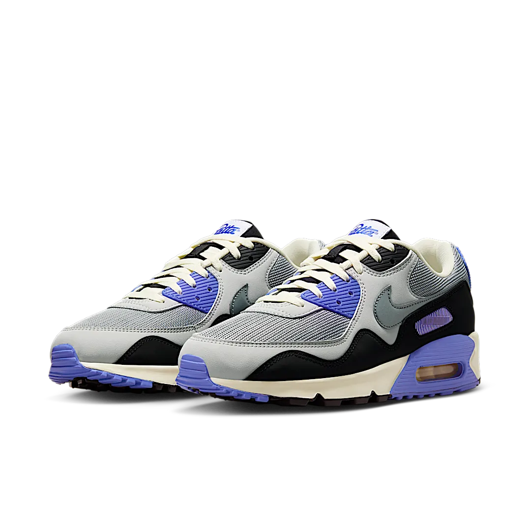 Overkicks - Nike Air Max 90 SP Patta Waves Sapphire (HF8814-002) - vista trasera