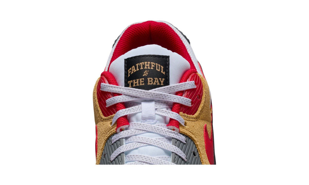 Overkicks - Nike Air Max 90 San Francisco 49ers (II7588-100) - detalle