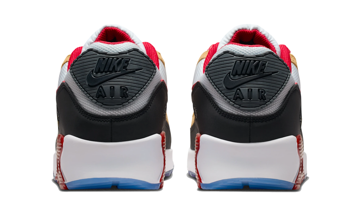 Overkicks - Nike Air Max 90 San Francisco 49ers (II7588-100) - detalle talón