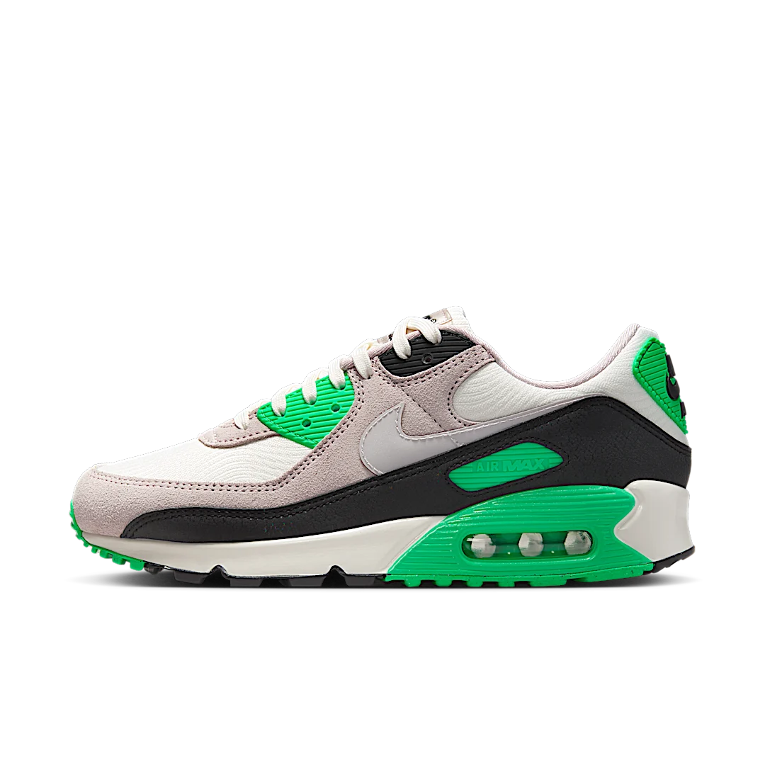 Overkicks - Nike Air Max 90 Scream Green (FJ3208-001) - vista lateral
