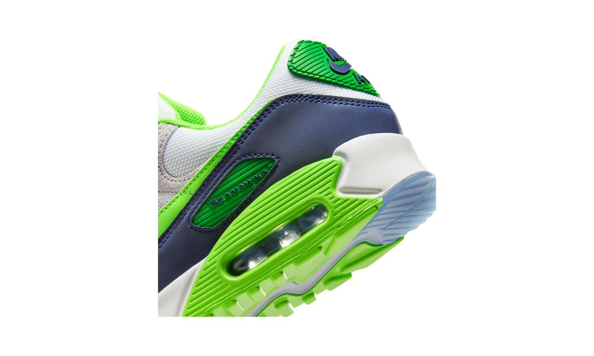 Overkicks - Nike Air Max 90 Seattle Seahawks (II7534-100) - detalle