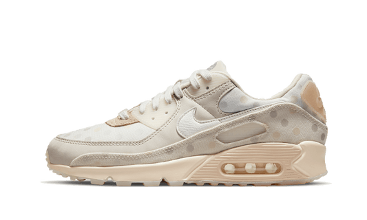 Overkicks - Nike Air Max 90 Shimmer Polka Dot Sand (CZ1929-200) - vista lateral