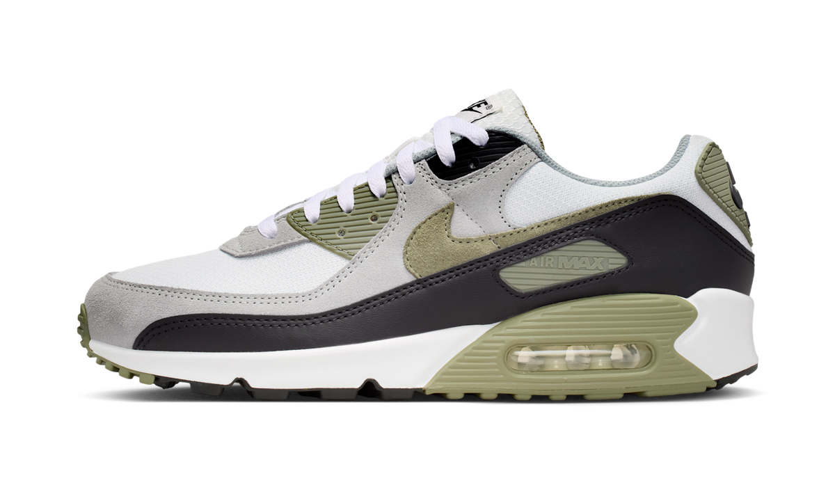 Overkicks - Nike Air Max 90 Silver Sage (DM0029-121) - vista lateral