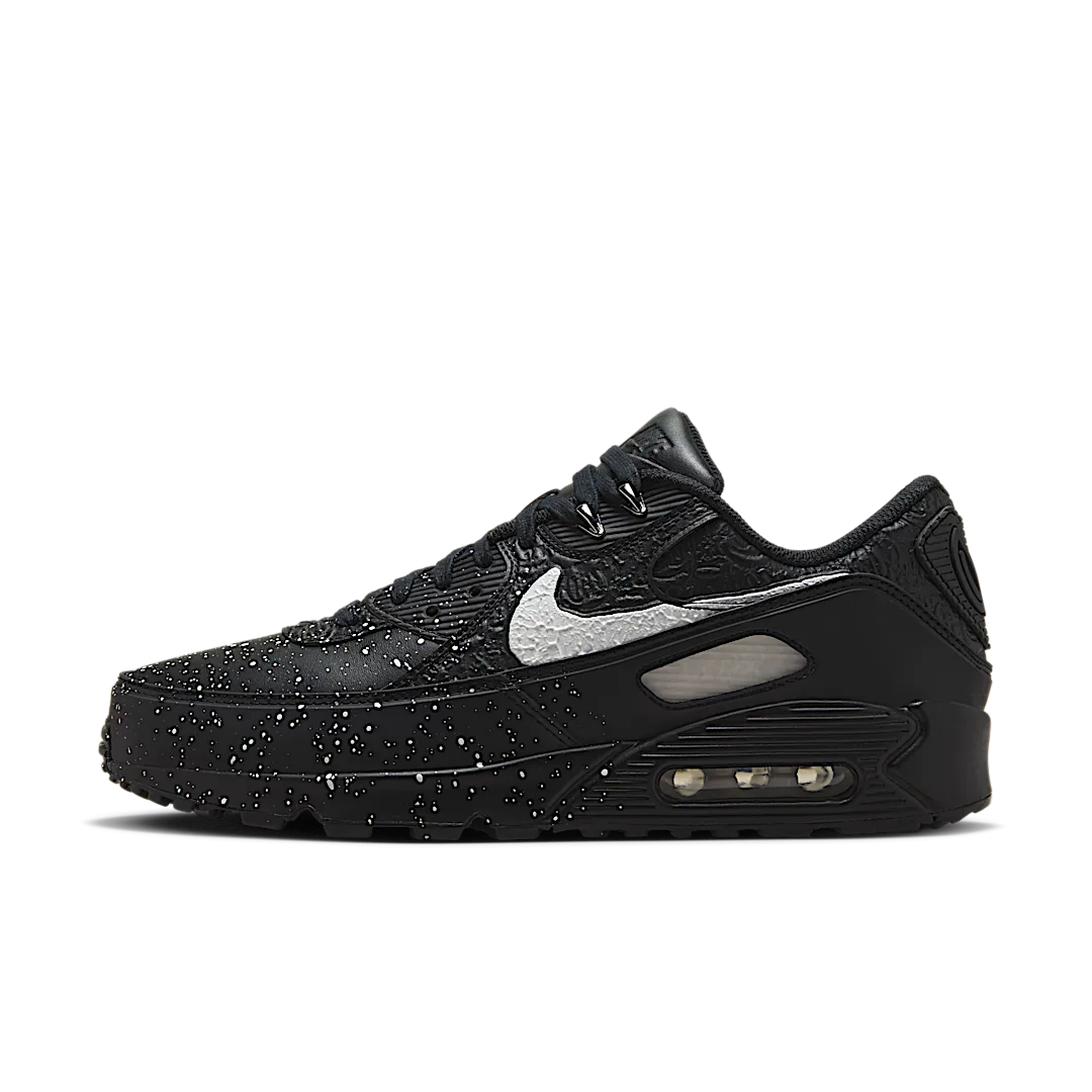 Overkicks - Nike Air Max 90 Slawn Black (FD6492-001) - vista lateral