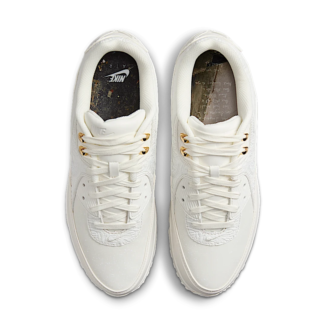 Overkicks - Nike Air Max 90 Slawn Sail (FD6492-100) - par completo
