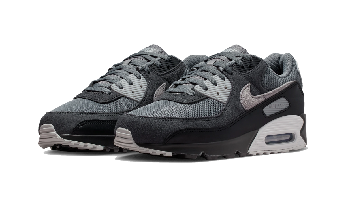 Overkicks - Nike Air Max 90 Smoke Grey Black Photon Dust (DM0029-020) - vista trasera