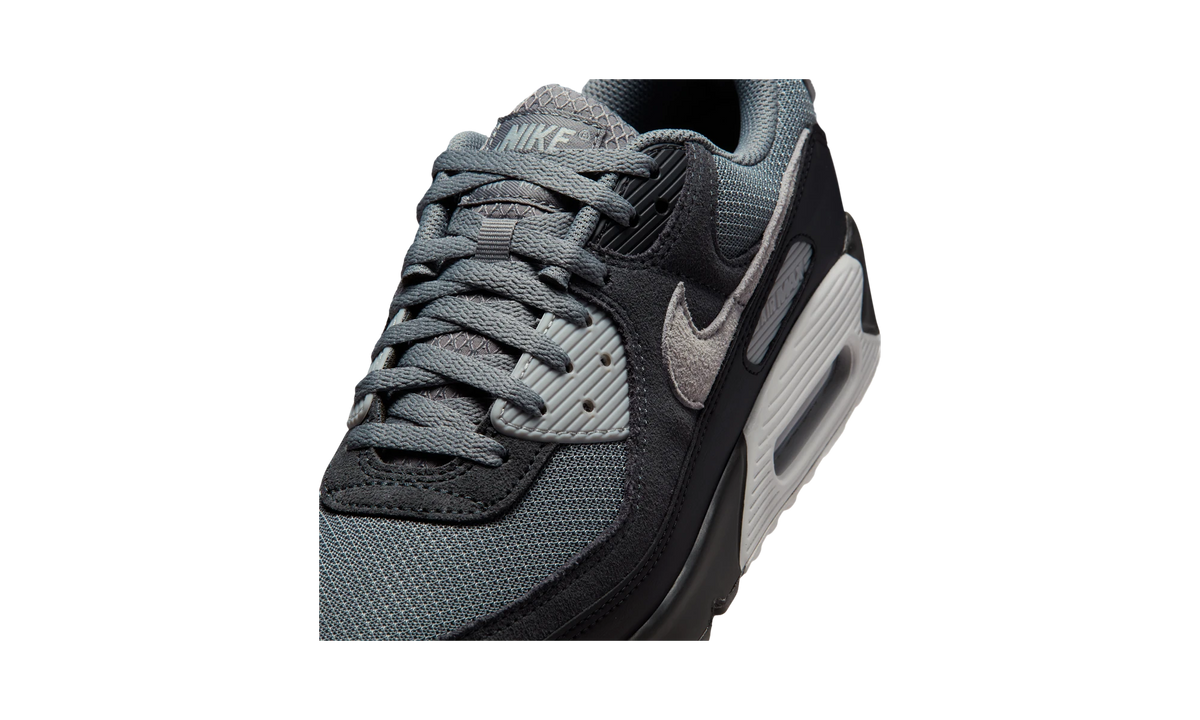 Overkicks - Nike Air Max 90 Smoke Grey Black Photon Dust (DM0029-020) - detalle lateral interior