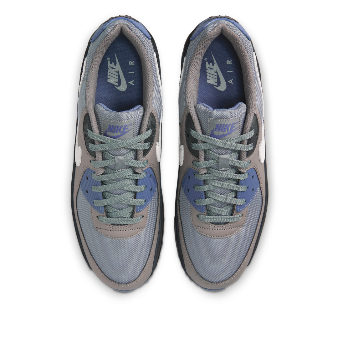 Overkicks - Nike Air Max 90 Smoke Grey Diffused Blue (IB6392-001) - par completo